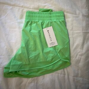 NWT Athleta Mesh runner race short 4"